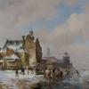 NEW YORK: Seltenes und bedeutendes holländisches romantisches Gemälde von Bakhuyzen Wow Dealer