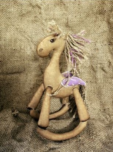 Кофейная лошадка - качалка