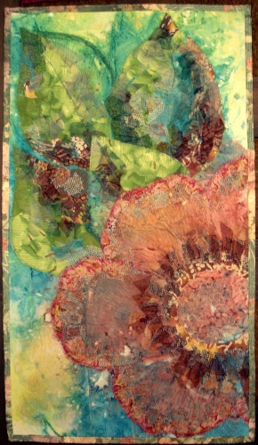 Цветок мальвы