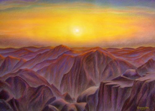 Восход в Синайских горах
