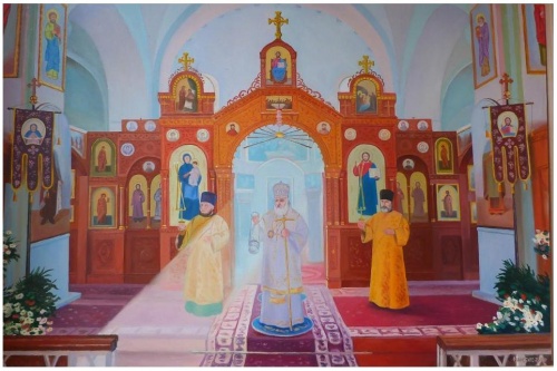 Божественная литургия в Свято-Иоановском женском мона
