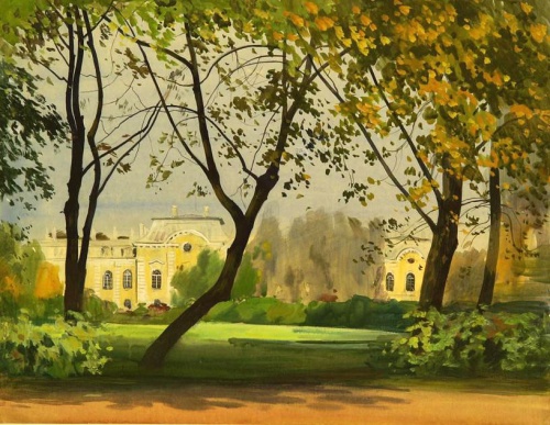 Сентябрь в Петродворце