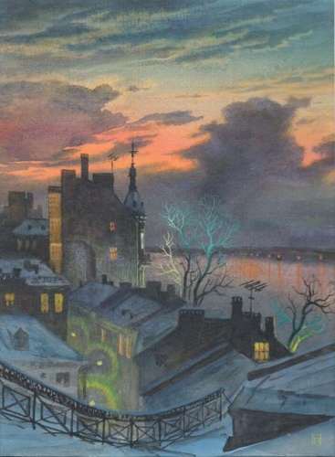 Вечерние огни