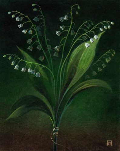 Букетик ландышей