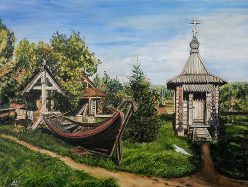 Деревня Огарково