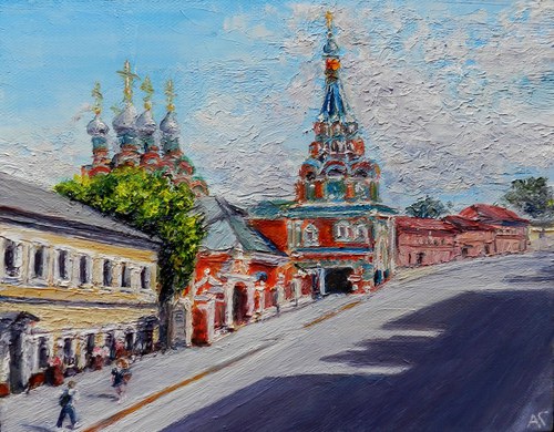 Улица Большая Полянка (фрагмент)