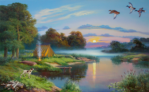 Утренняя зорька