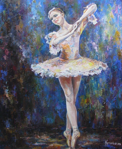 Балерина в танце
