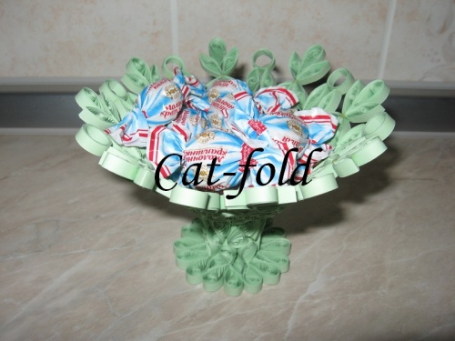 Ваза -конфетница (объемная).