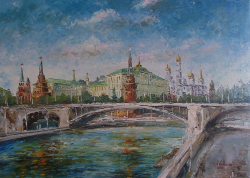 Кремль и Большой каменный мост