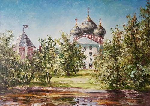 Мостовая башня и Покровский собор в Измайлове