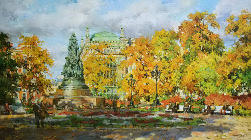 Осень в Екатерининском саду