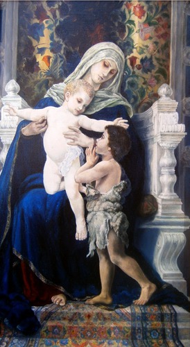 Богородица с младенцем Христом Св.Иоанном Крестителем