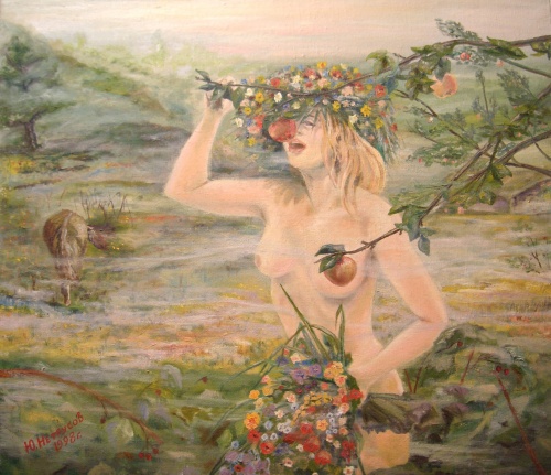 Утреннний туман,аллегория.