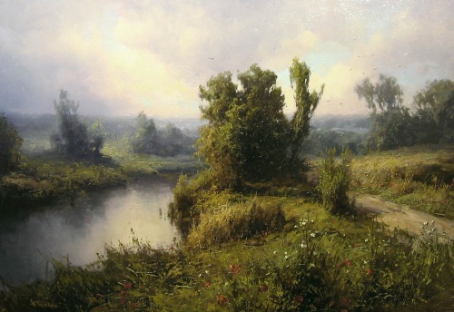 Пейзаж с рекой Волчьей